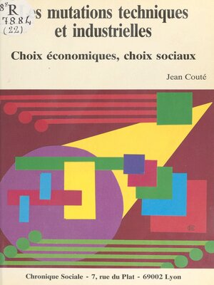 cover image of Les Mutations techniques et industrielles